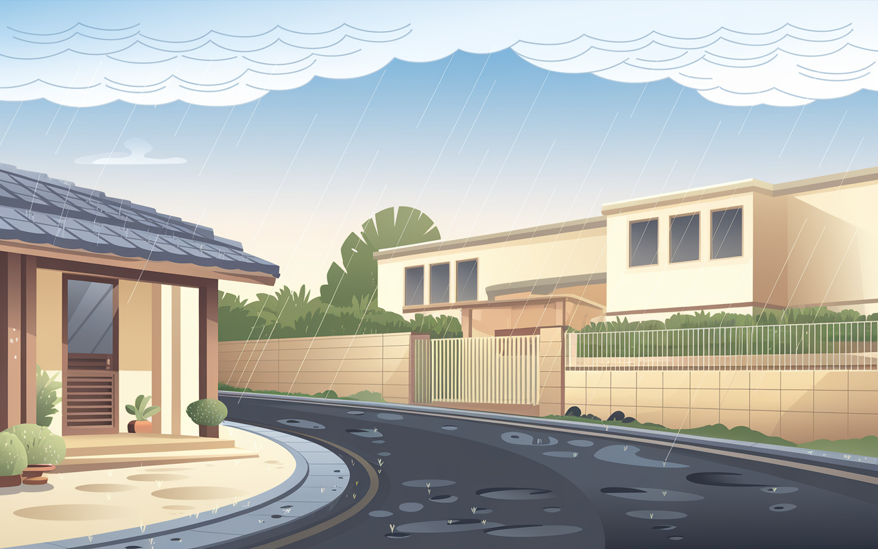 大雨と線状降水帯のとき学校は？登校休校の判断と家庭の対応を解説の画像