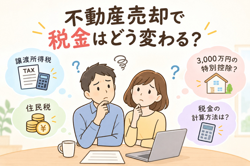 姫路市の不動産売却で税金はどう変わる？3000万円控除の仕組みと適用条件を解説の画像