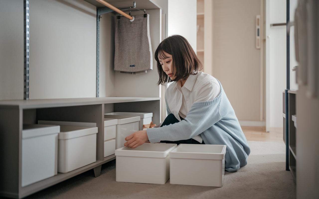 賃貸で収納が少ない悩みを解決！暮らしが片づくアイデアを紹介の画像