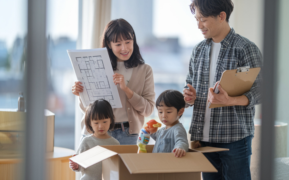 杉並区で賃貸に住み替えたいファミリー必見！引っ越し時期の選び方と失敗しない準備ポイントの画像