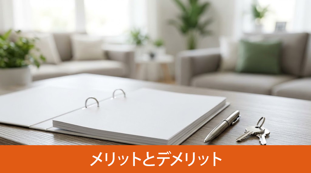 住みながら不動産を売却するメリットとデメリット