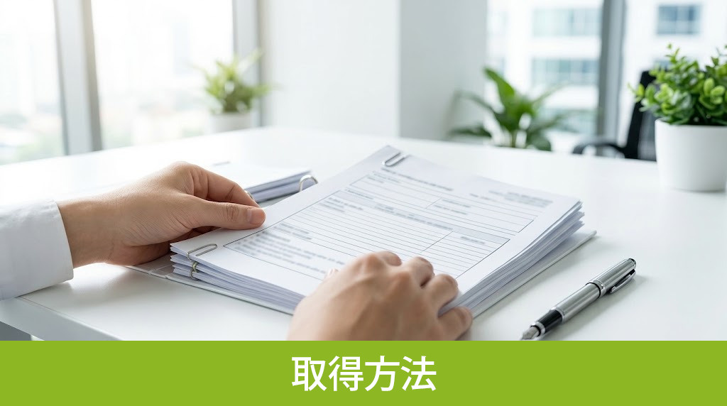 法定相続情報一覧図の取得方法