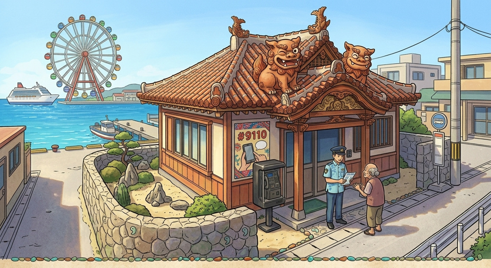 今日は　警察相談の日　ですの画像