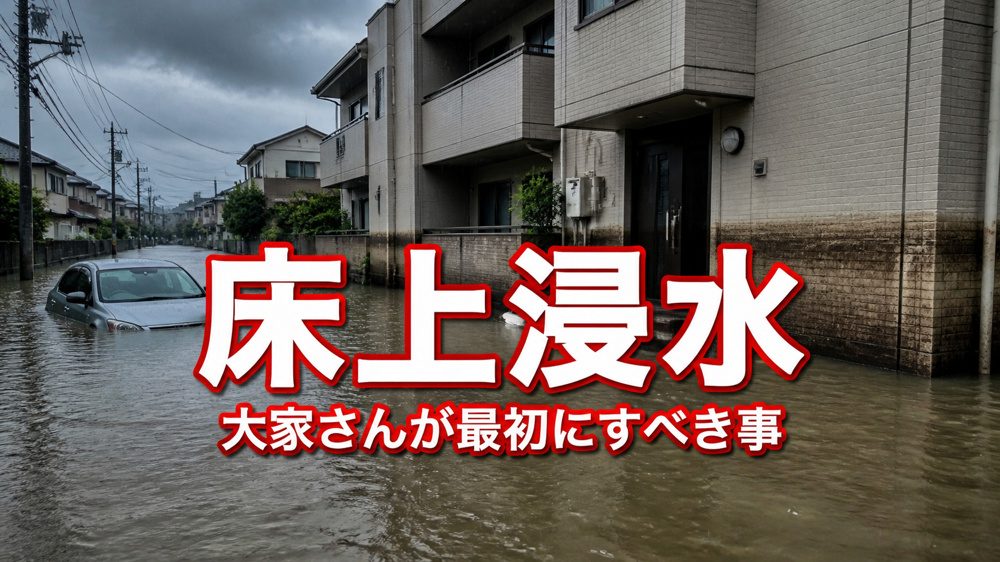 豪雨で管理物件が床上浸水。手続きと復旧の流れ【現場レポート】の画像