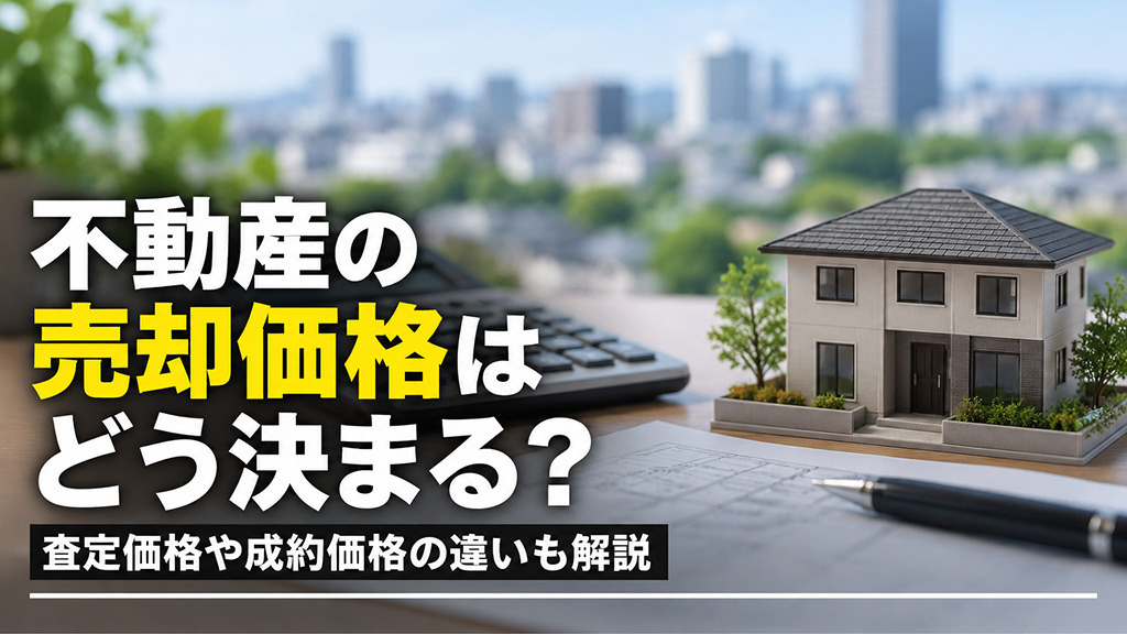 不動産の売却価格はどう決まる？査定価格や成約価格の違いも解説の画像