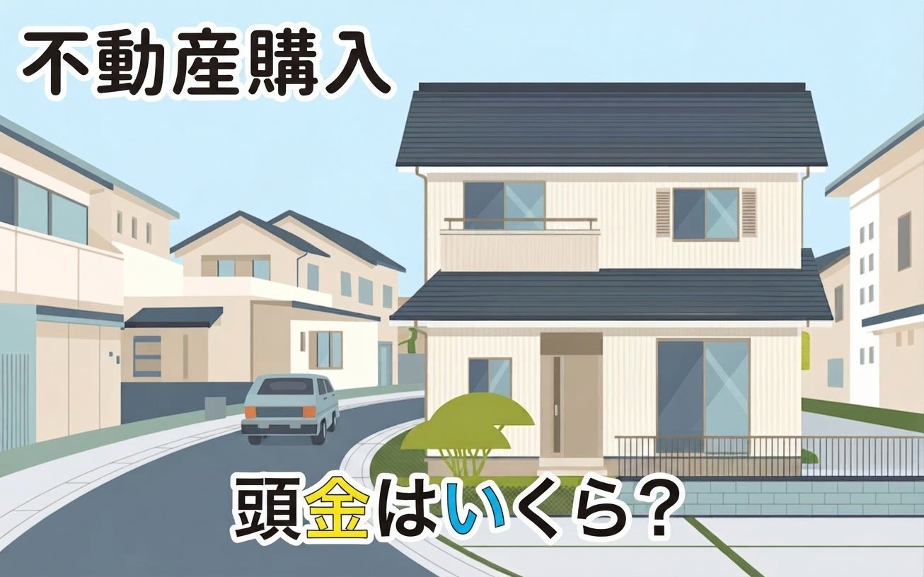 不動産購入の頭金はいくら必要?中古住宅や土地で無理なく準備する方法の画像