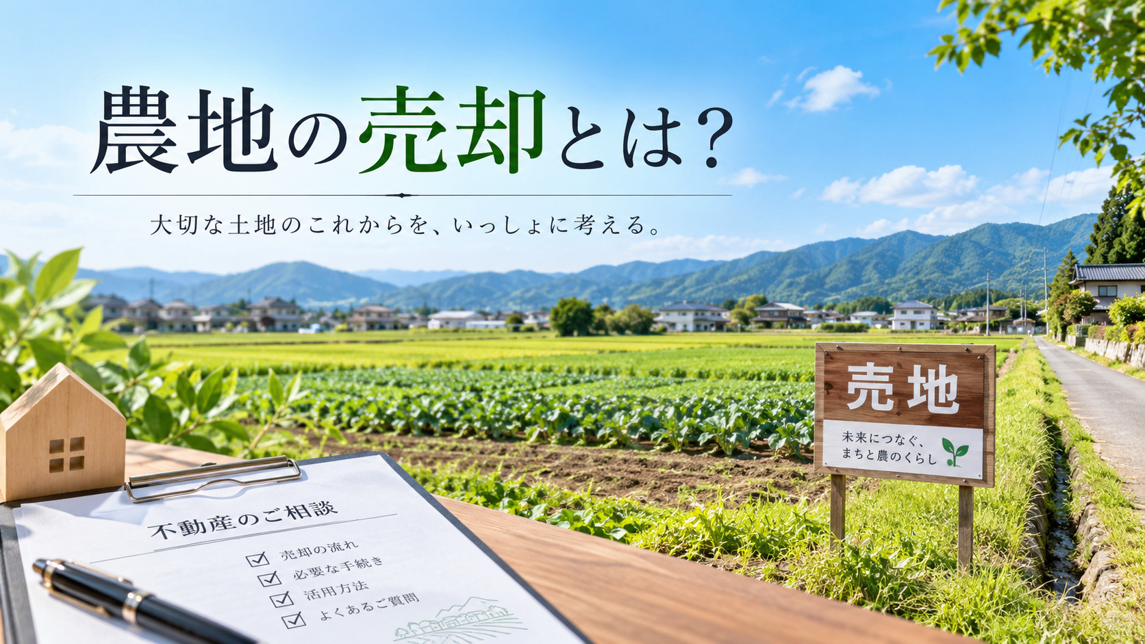 農地の売却とは？農地法・農地転用・税金・売却の流れをわかりやすく解説の画像