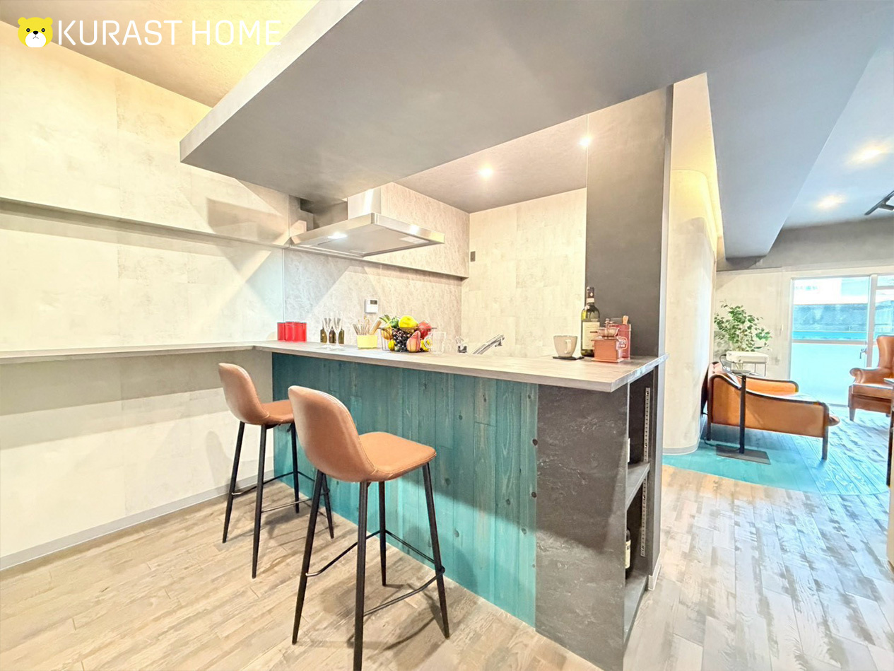 オシャレすぎる…！こだわりの詰まったホテルライクなリノベマンション―ライトコート嵯峨　1階―の画像