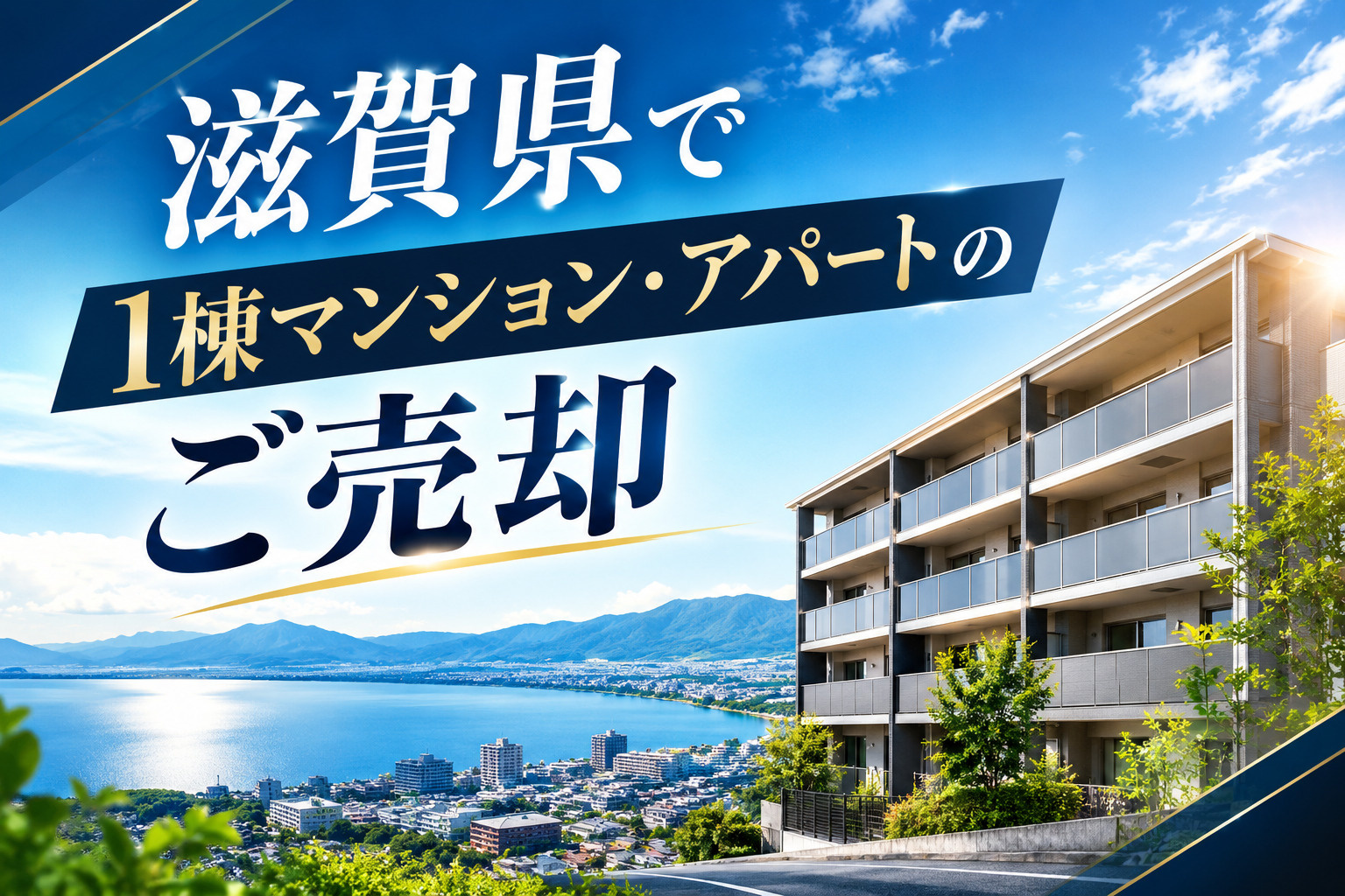 滋賀県で1棟マンション(アパート)のご売却・購入なら日本不動産投資パートナーズにお任せくださいの画像
