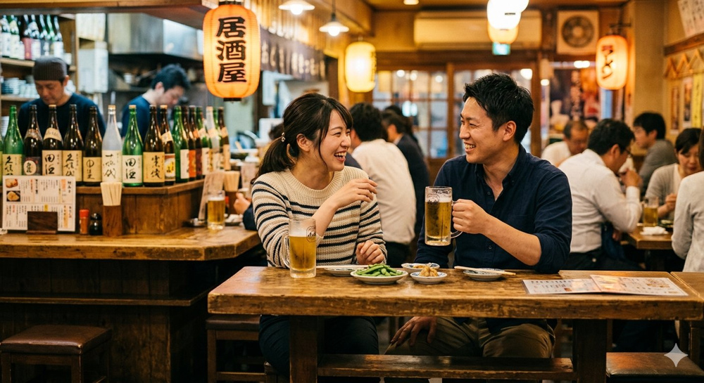 【対人心理学】なぜ居酒屋のカウンター席だと本音が話せるのか？立ち位置で変わる人間関係の科学の画像