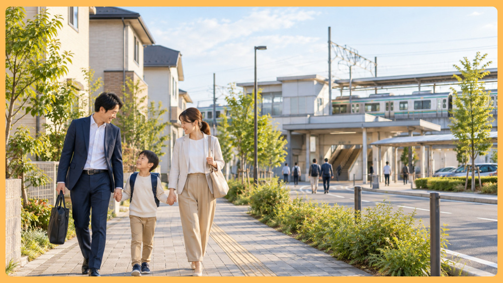 下野市で住宅購入を検討中の方へ！駅近物件のメリットと注意点を詳しく解説の画像