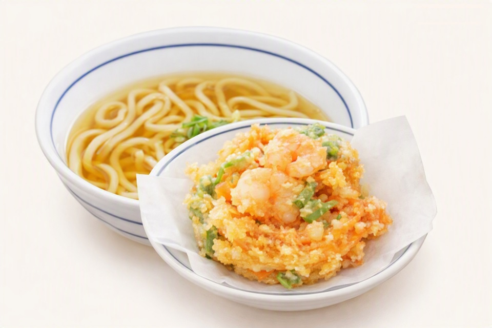 かき揚げうどんの画像