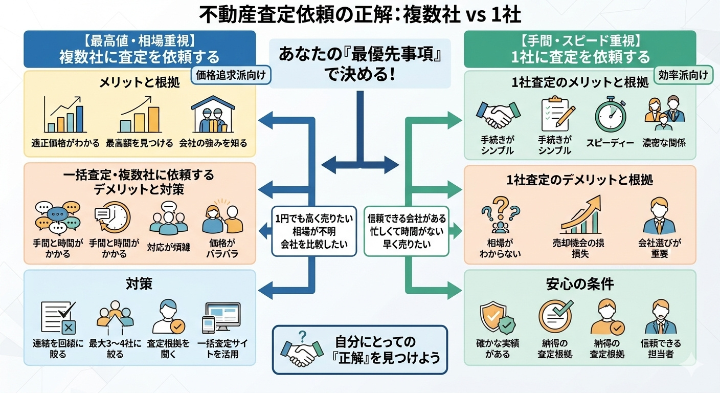 【沼津市の不動産売却】不動産売却査定　複数社Vs1社に査定依頼　どちらが正解？の画像