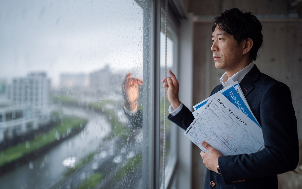 尼崎市で単身赴任の賃貸探しは不安?浸水リスクのチェックポイントを解説の画像