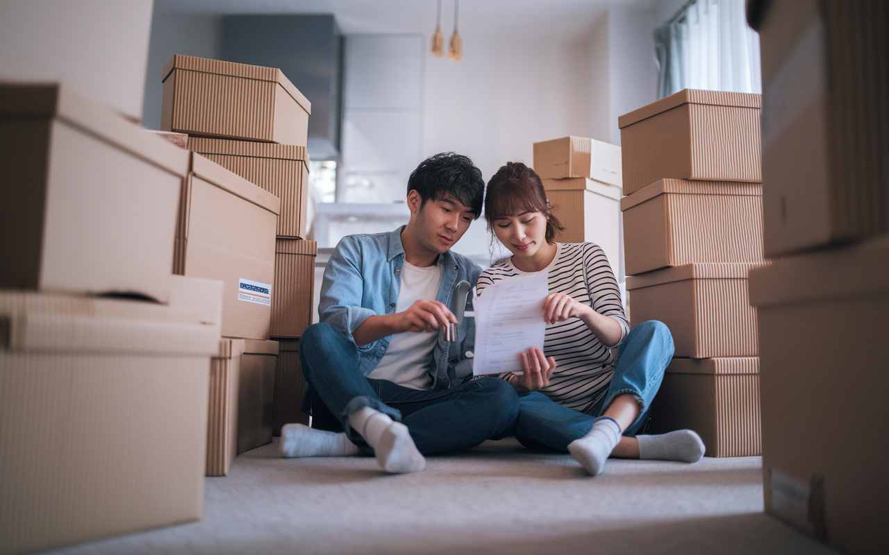賃貸の契約開始日と引っ越し日の違いは?初めてでも迷わない段取りと注意点を解説の画像