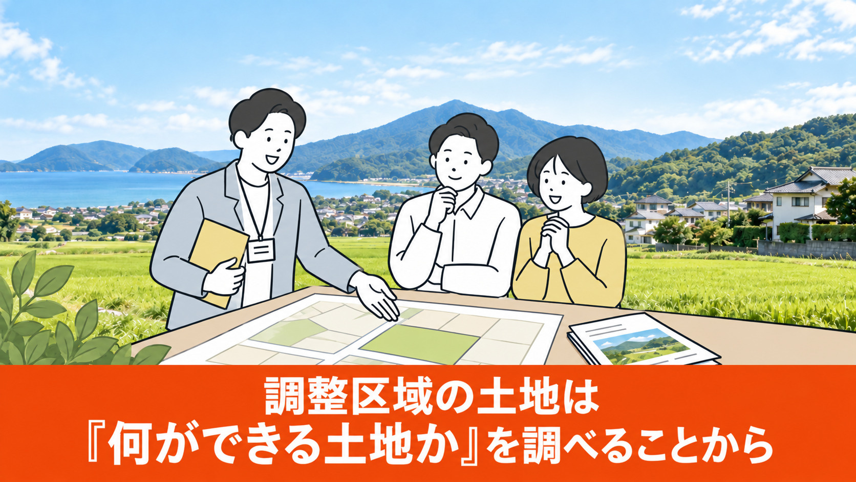 市街化調整区域の土地は何ができるかを調べることが重要