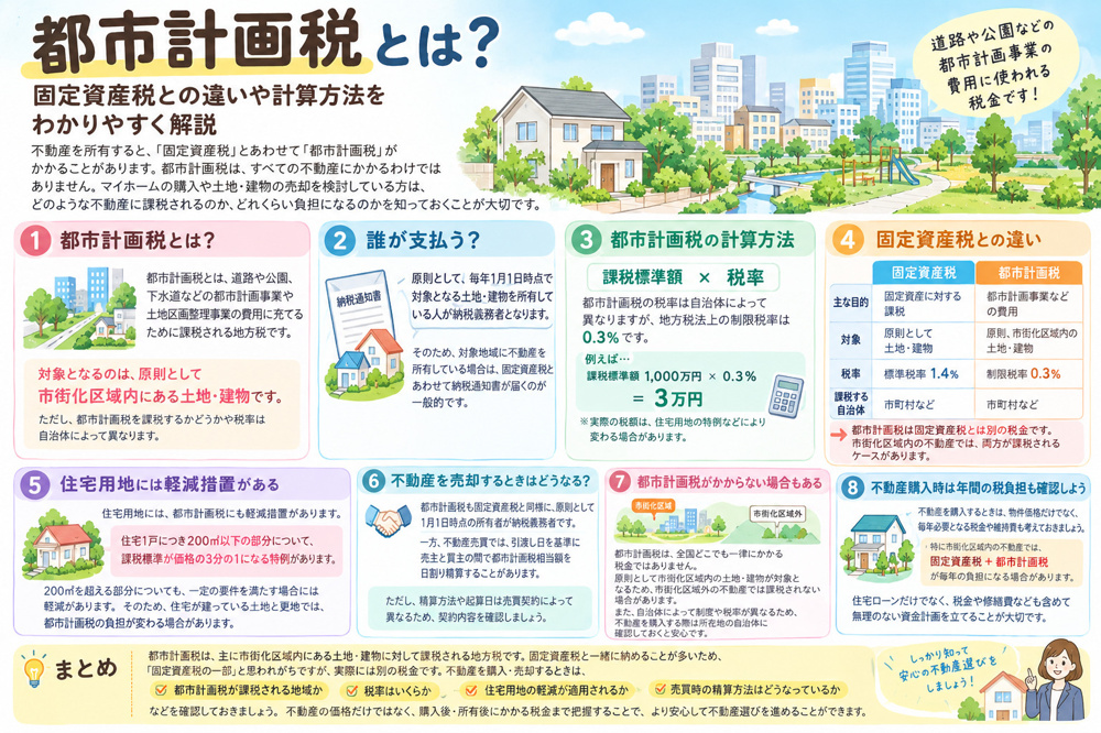 都市計画税とはの画像