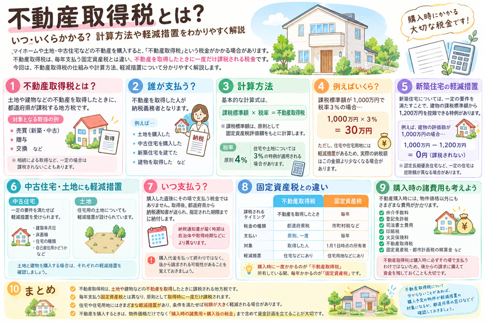 不動産取得税とはの画像