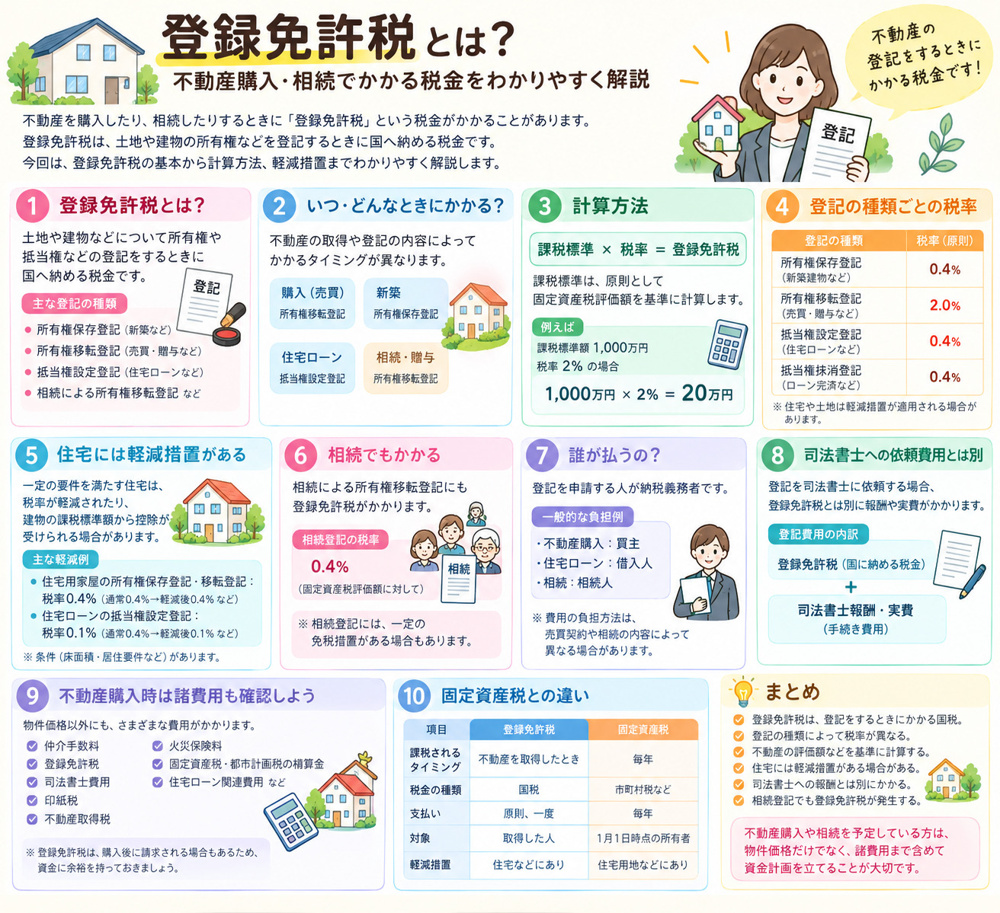 登録免許税とはの画像