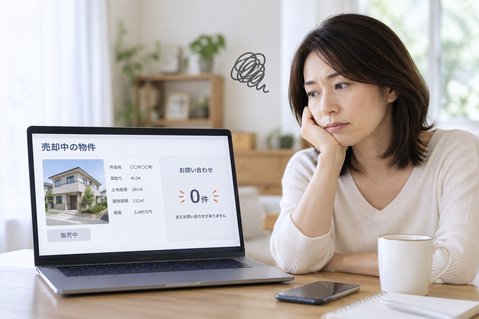 より多くの買主に情報を届けて売却するイメージ