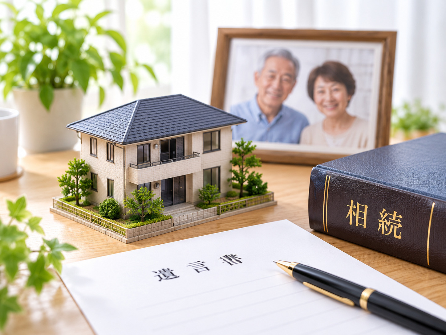 相続した不動産と税金を考えるイメージ