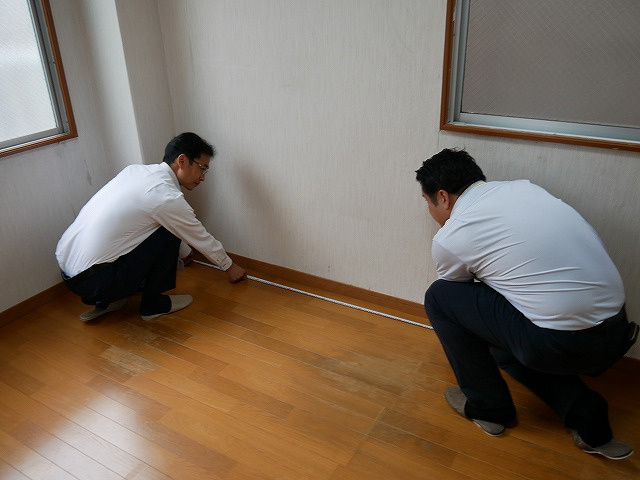 メジャー採寸