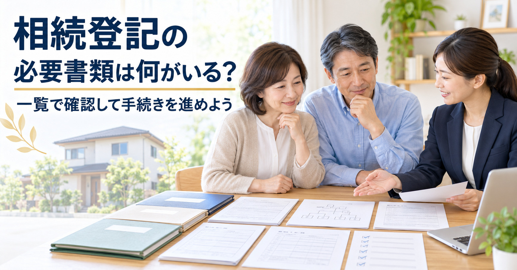 相続登記の必要書類は何がいる?一覧で確認して手続きを進めようの画像