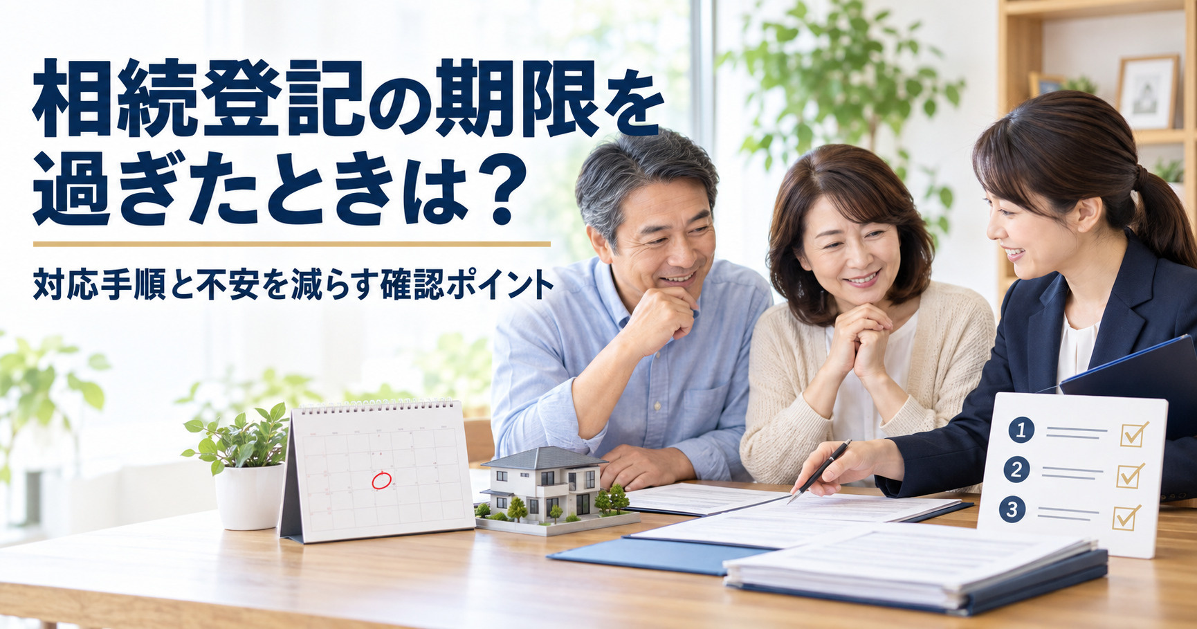 相続登記の期限過ぎたときは?対応手順と不安を減らす確認ポイントの画像