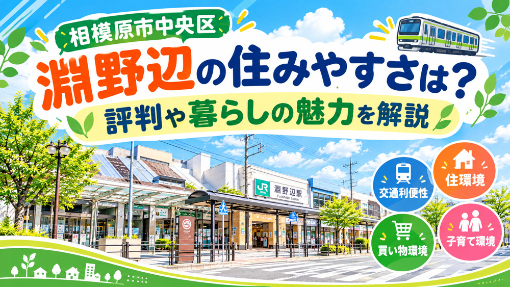 相模原市中央区淵野辺の住みやすさは？評判や暮らしの魅力を解説の画像