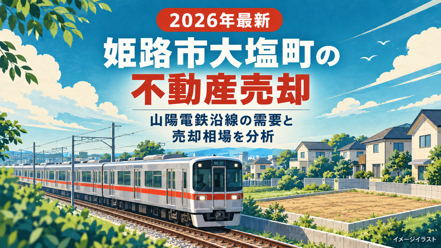 姫路市大塩町の不動産売却【2026年最新】｜山陽電鉄沿線の需要と売却相場を分析の画像