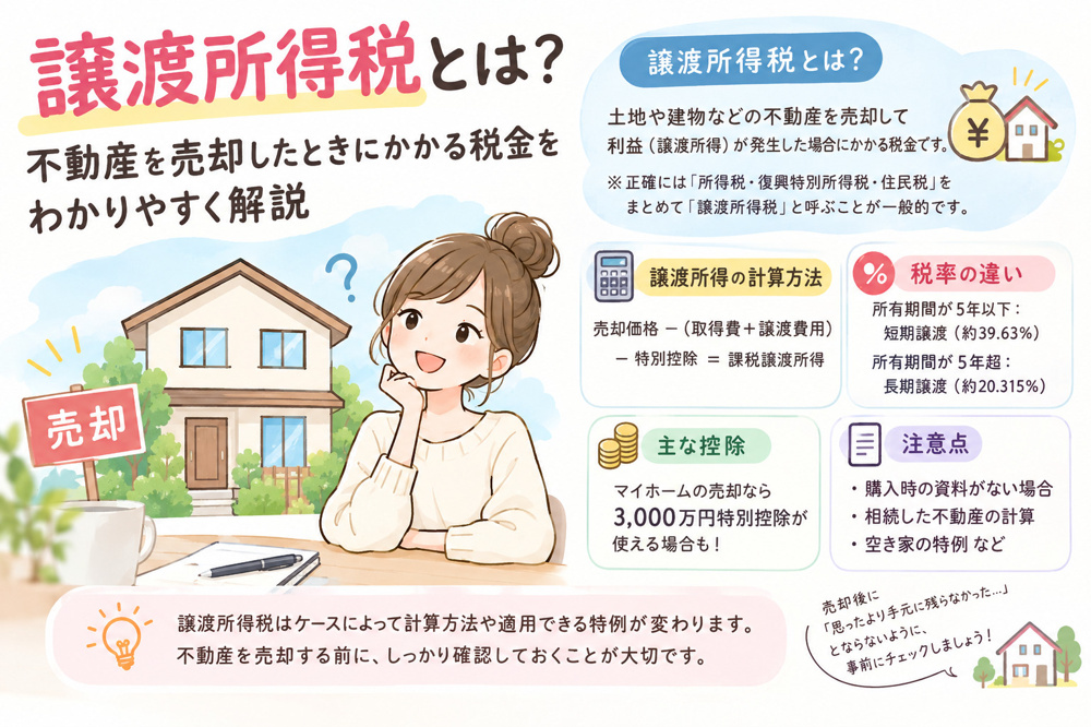 譲渡所得税の画像