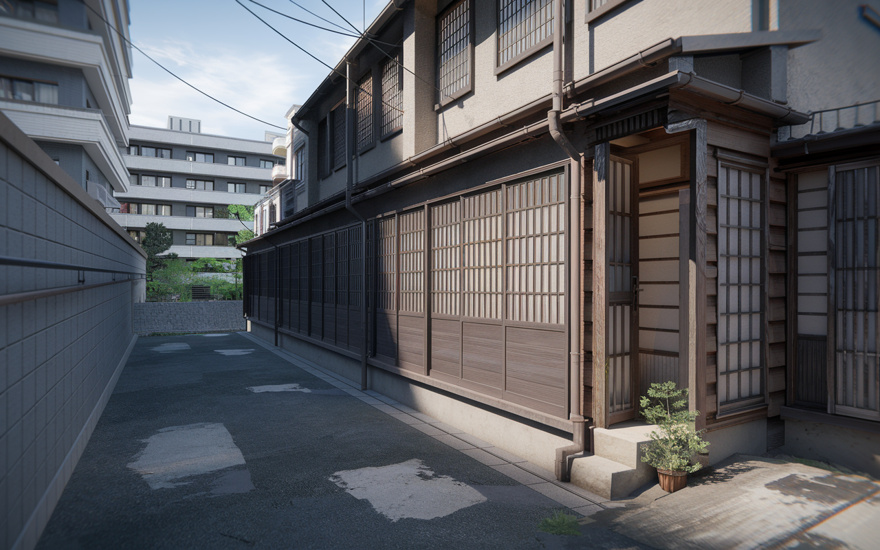 野江の長屋通路幅不足は要注意？建替え売却の不安を解消する方法の画像