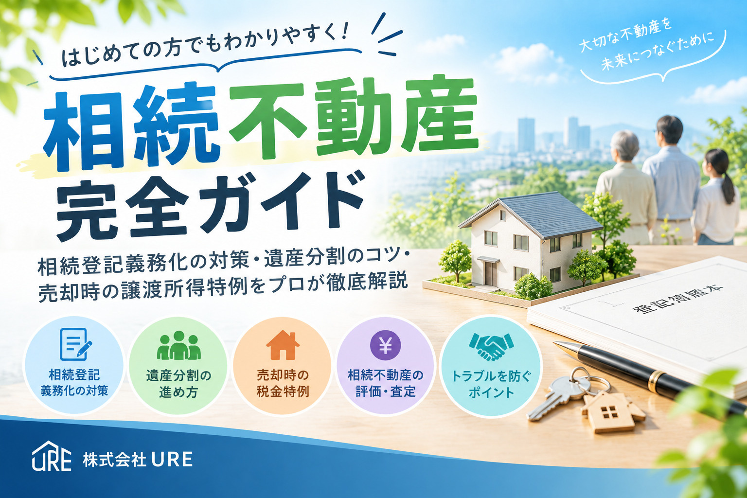 【不動産相続完全ガイド】相続登記義務化の対策・遺産分割のコツ・売却時の譲渡所得特例をプロが徹底解説の画像