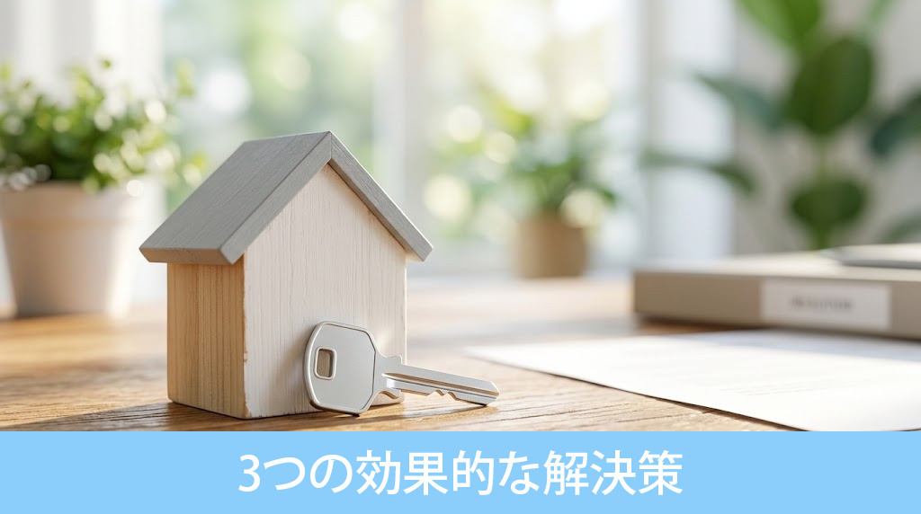 空き家放置を防ぐ3つの効果的な解決策