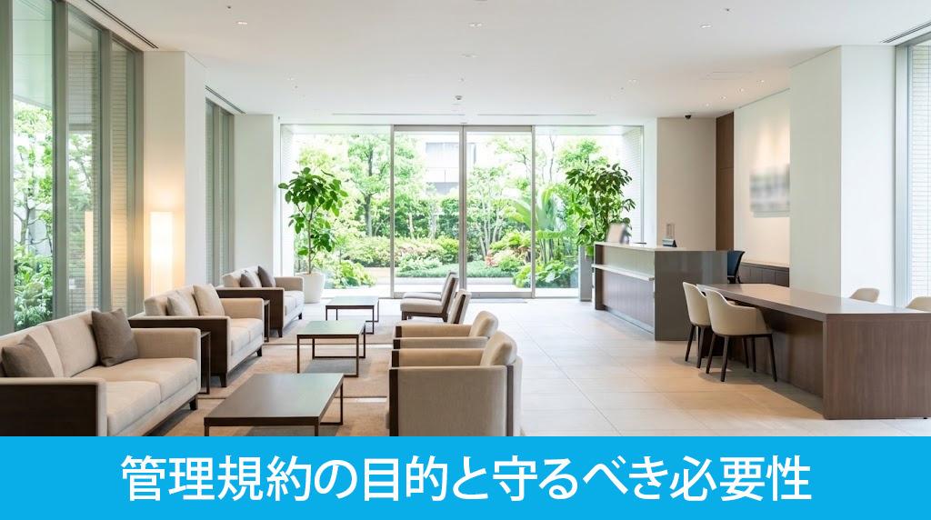 マンション管理規約の目的と守るべき必要性