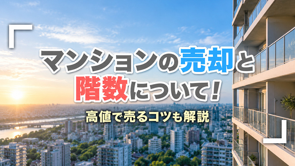 マンションの売却と階数について！高値で売るコツも解説の画像