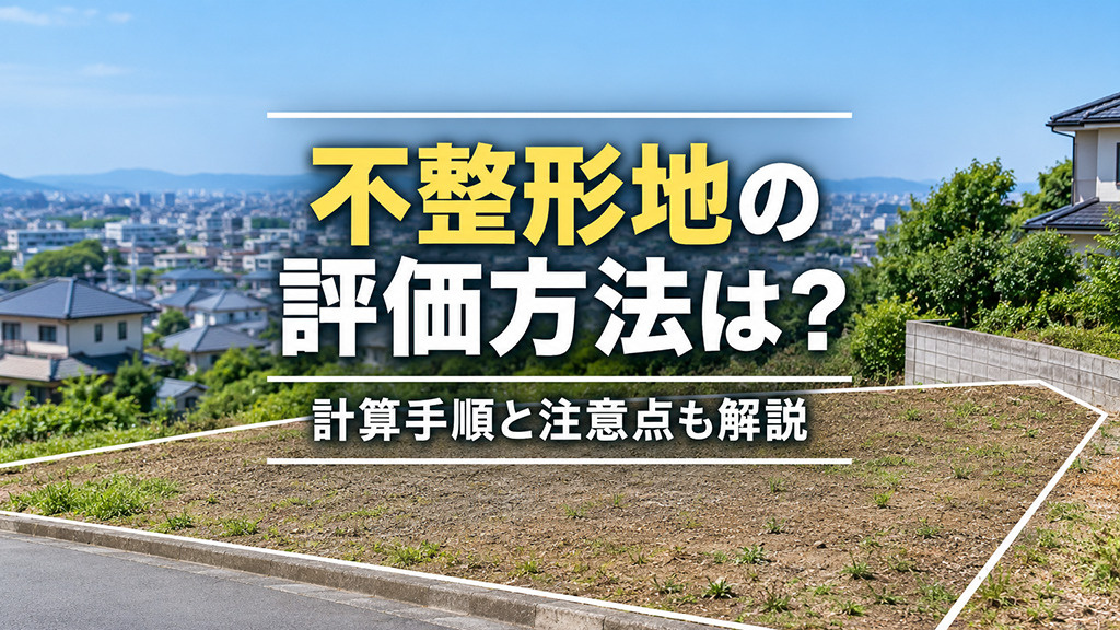 不整形地の評価方法は？計算手順と注意点も解説の画像