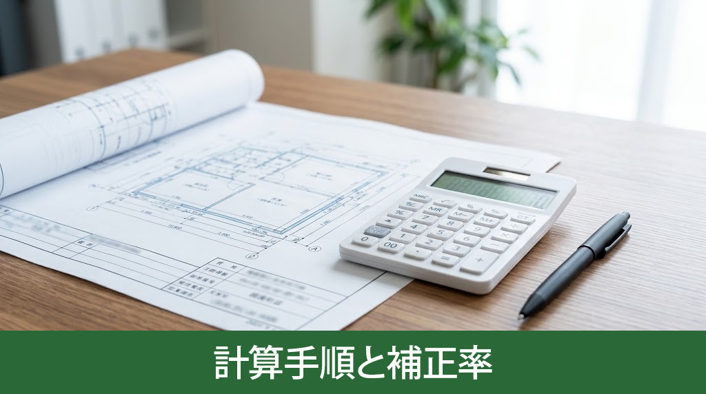 不整形地の評価額を出す計算手順と補正率
