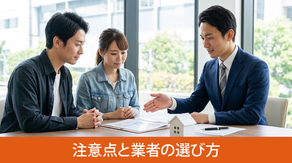 手数料無料・半額に潜む注意点と業者の選び方