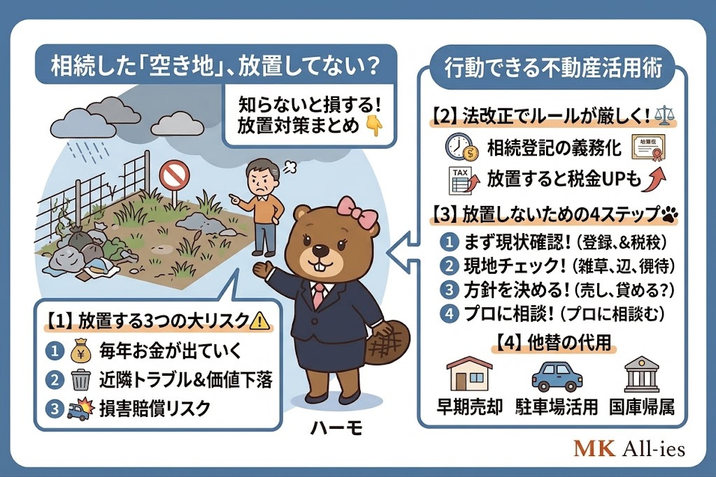 ⚠️知らないと損する！放置リスクと対策まとめ⚠️の画像