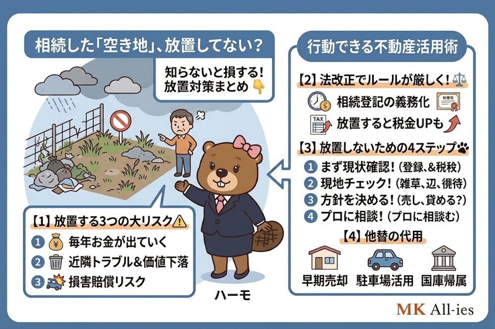 ⚠️知らないと損する！放置リスクと対策まとめ⚠️