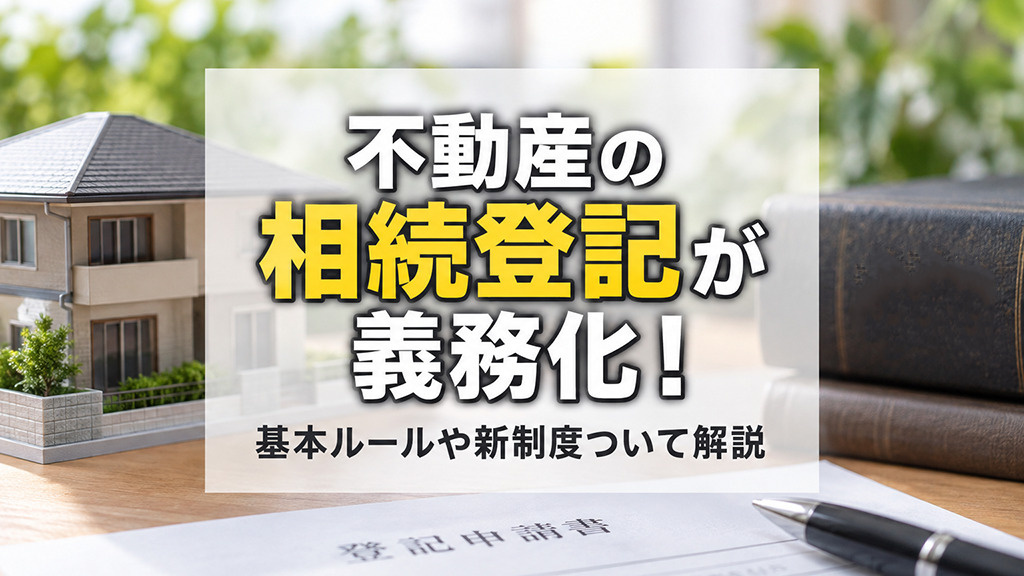 不動産の相続登記が義務化！基本ルールや新制度ついて解説の画像
