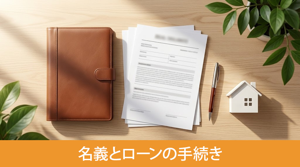 住み続ける際に必要な名義とローンの手続き