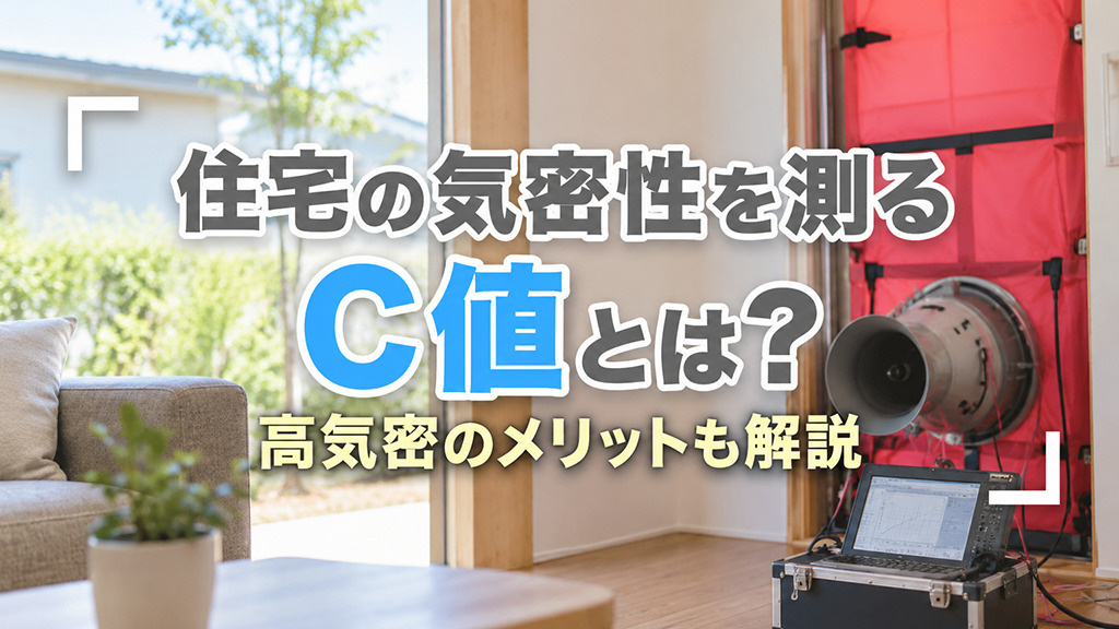 住宅の気密性を測るC値とは？高気密のメリットも解説の画像