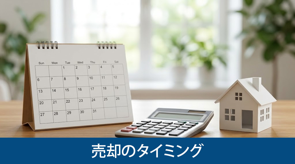税金を抑える不動産売却のタイミング