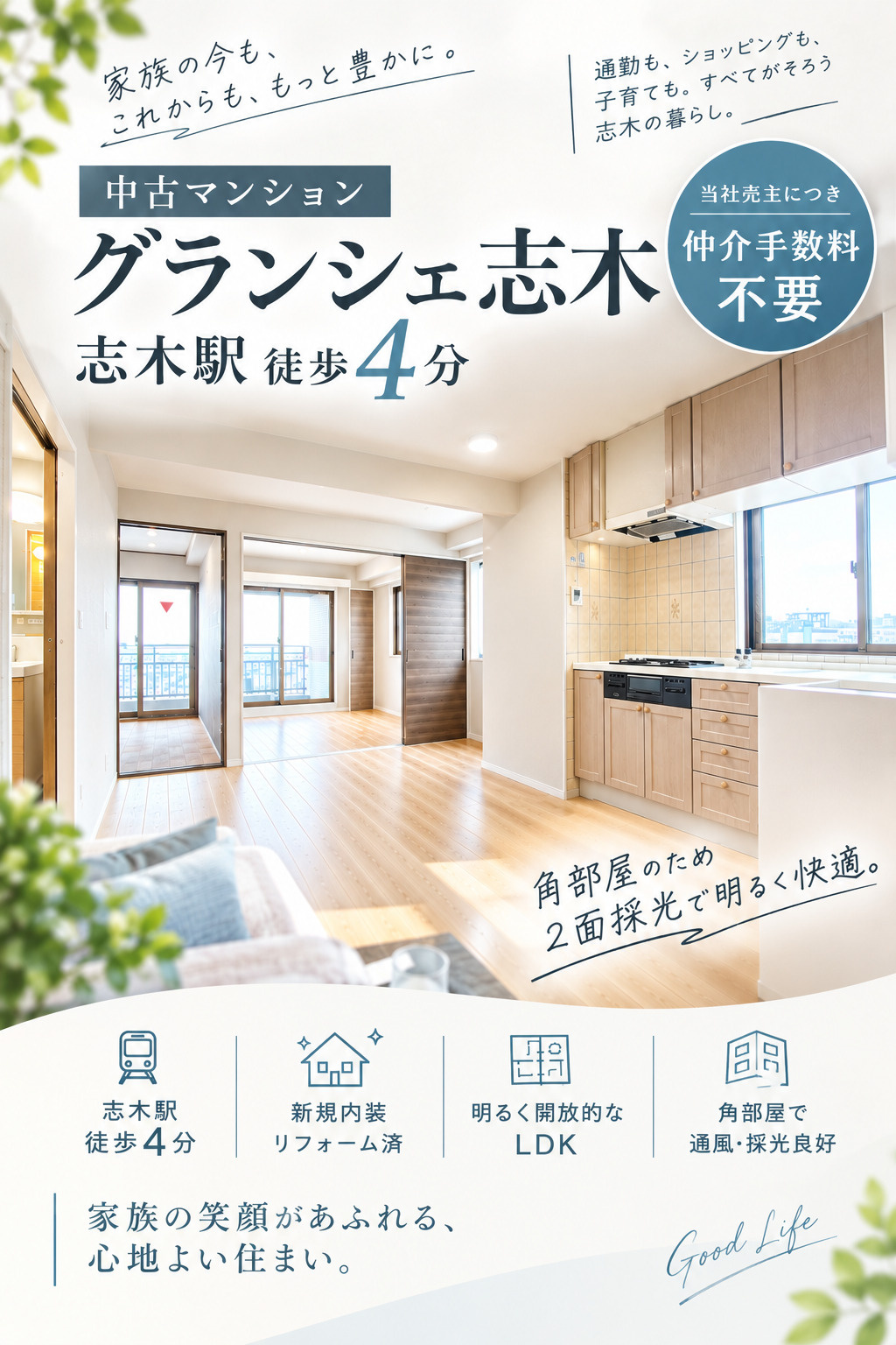 販売物件情報【グランシェ志木】の画像