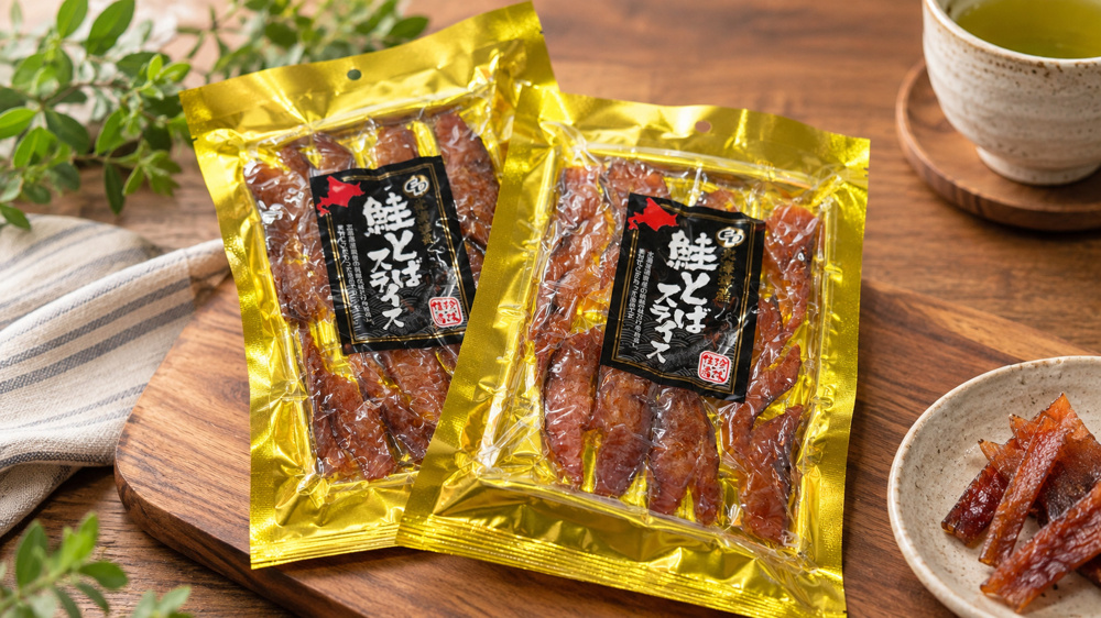 北海道のお土産「鮭とば」をいただきました｜いつもありがとうございます【Nitta Home】の画像