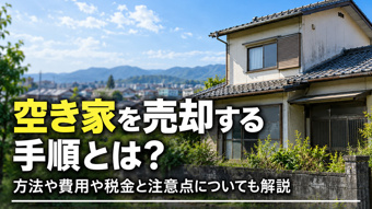 空き家を売却する手順とは？方法や費用や税金と注意点についても解説の画像