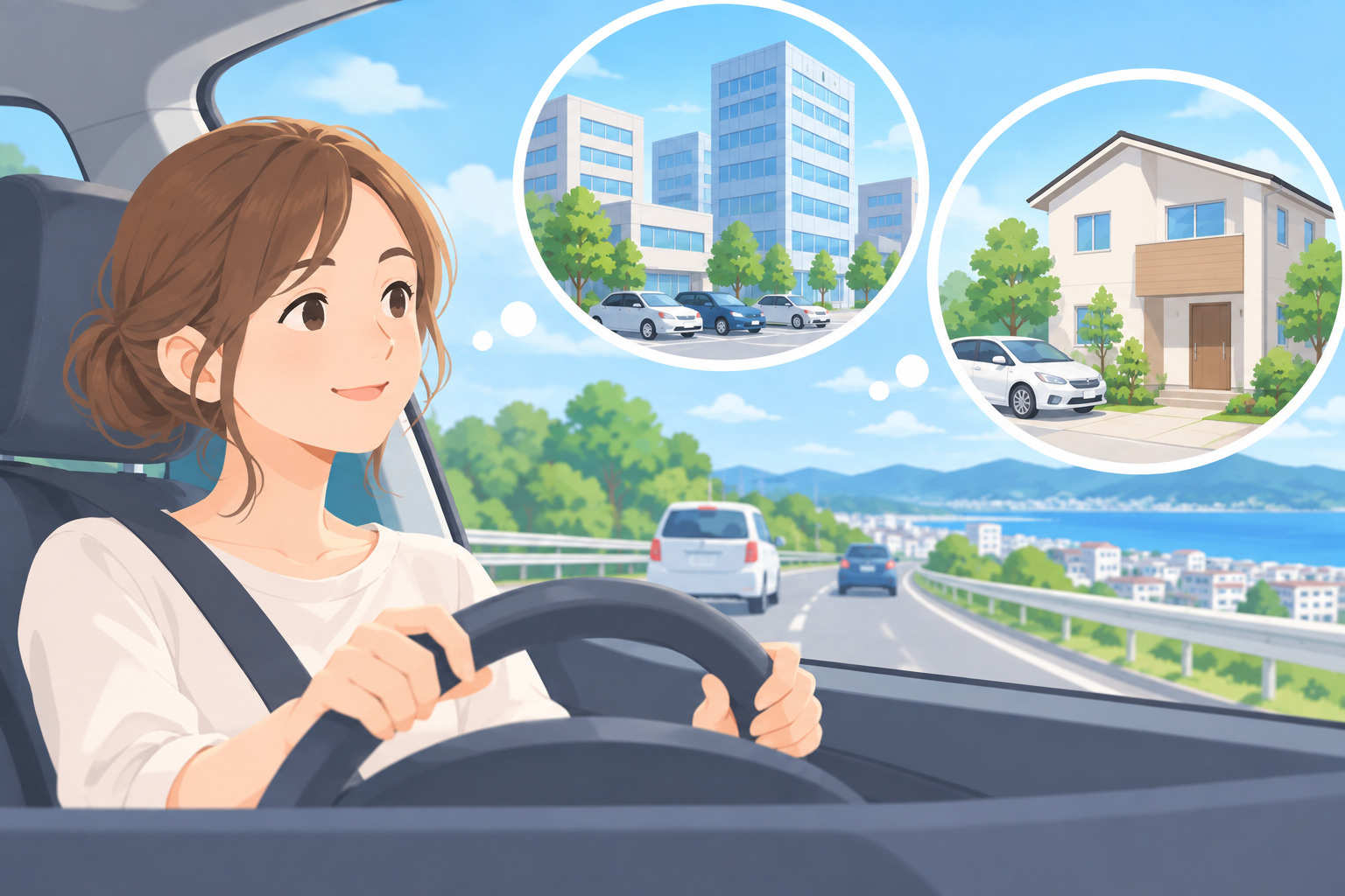 「職場まで何分」を基準にする?車通勤から考える部屋探しのポイントの画像
