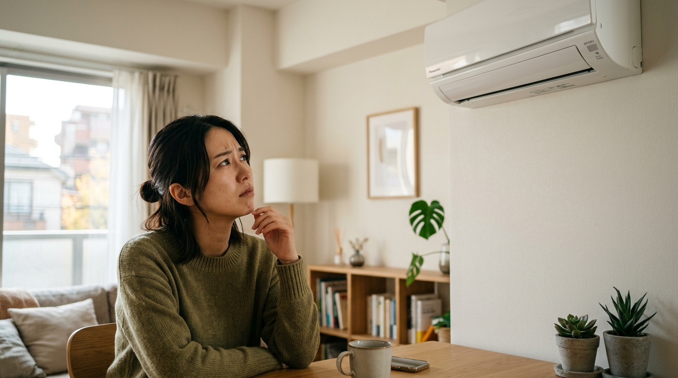 9月なのにエアコン止められない人へ。適切な設定温度は?体に悪い?初秋エアコン論争に終止符。の画像